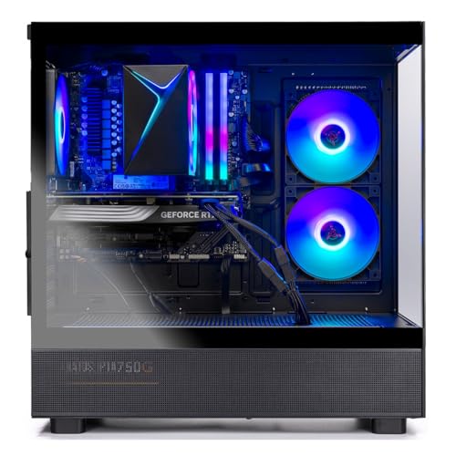 Skytech Gaming Azure 3 Desktop PC, Ryzen 5 9600X, RTX 5060 Ti 16GB, 1TB SSD, 16GB RAM, Win 11 Y163879