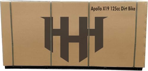 Apollo X19 RFZ 125cc Adult Gas Dirt Pit Bike 4-Speed Manual Clutch T889023