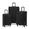Samsonite Saire LTE Softside Expandable Luggage 3-Piece Set, Caribbean Blue F74282