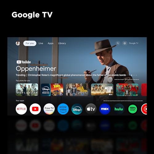 TCL 55-Inch Class QM7K Series QD-Mini LED 4K UHD Google Smart TV S7338