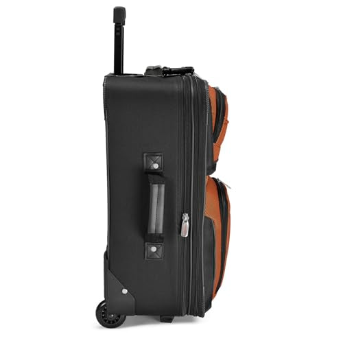 Travel Select Amsterdam 4-Piece Softside Expandable Luggage Set, Gray V976