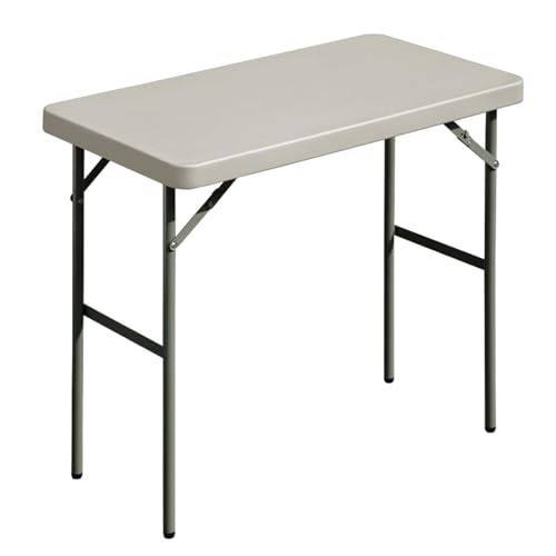 3ft Rectangular Plastic Folding Table for Indoor Outdoor Use A448