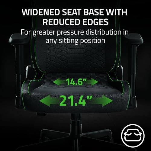 Razer Iskur V2 X Ergonomic Gaming Chair with Lumbar Support, Black V40434