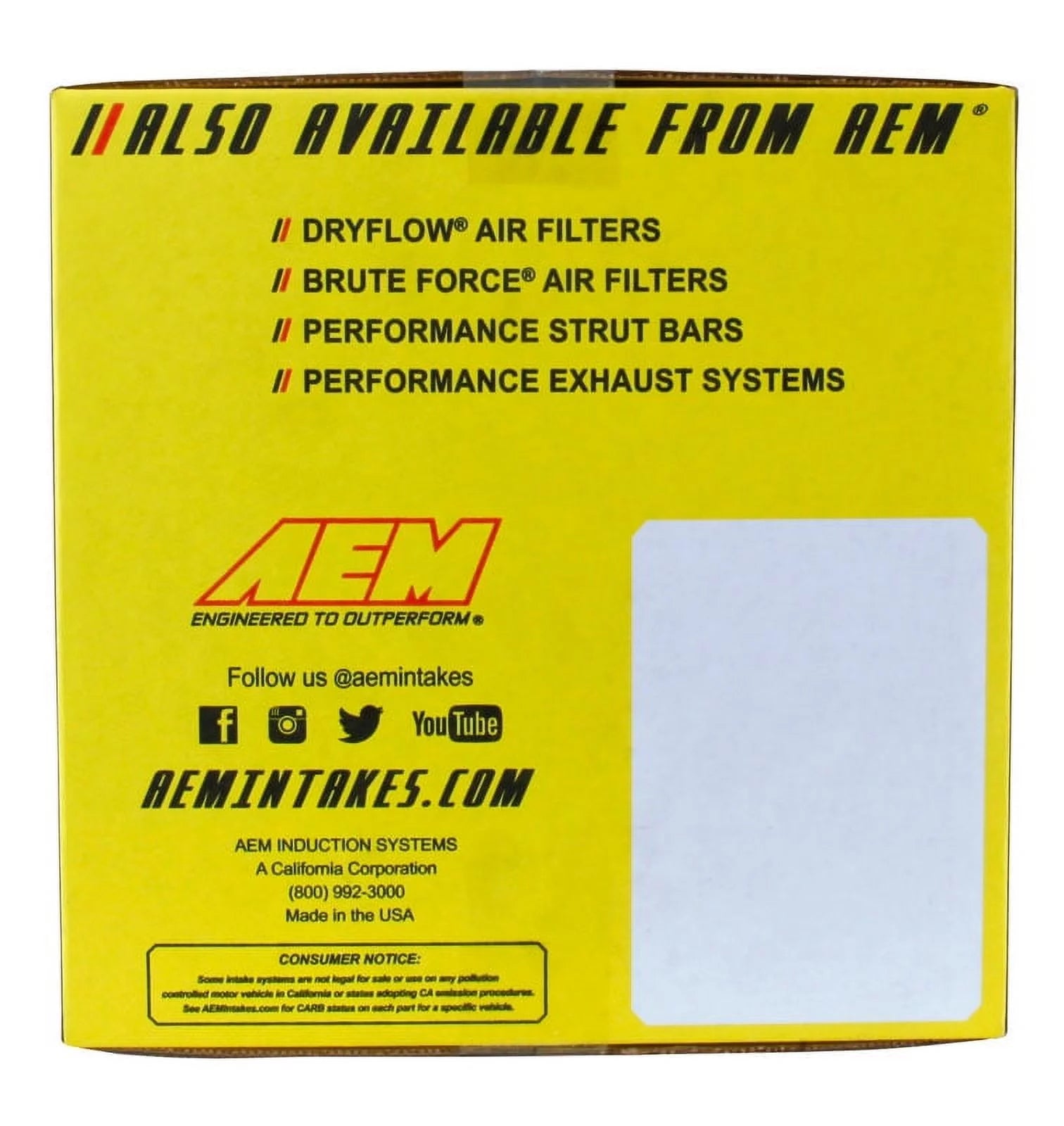 AEM 21-858C Cold Air Intake System for Hyundai Elantra & Kia Forte P621967