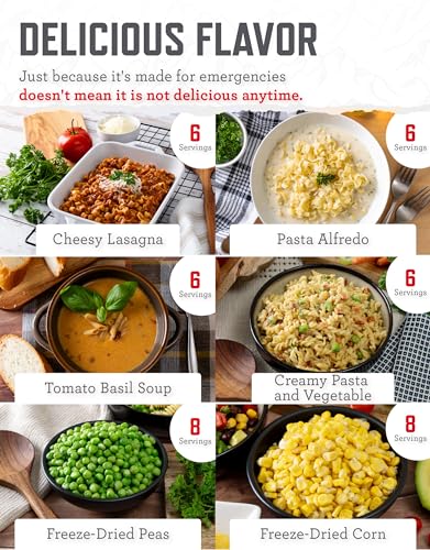 ReadyWise Emergency Food Supply 104 Servings Variety Pack Bucket A71005