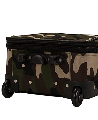 Rockland Journey Softside Upright Luggage Set, Expandable, 4-Piece K56322