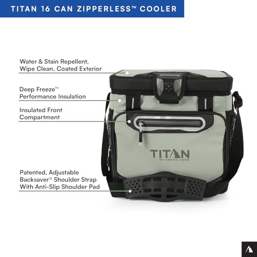 Arctic Zone Titan Deep Freeze Zipperless Hardbody Cooler W899