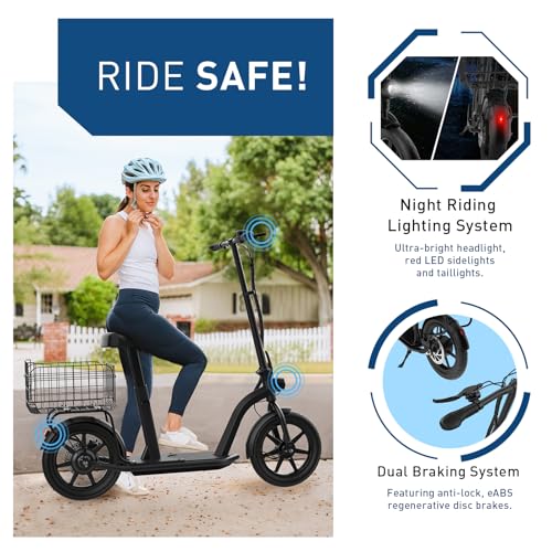 Hiboy MAX Pro Electric Scooter, 22 MPH, 650W Motor, 11" Tires Z64117