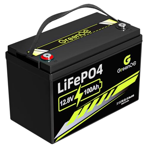 12V 100Ah LiFePO4 Battery Group 31 with Built-in 100A BMS U8702