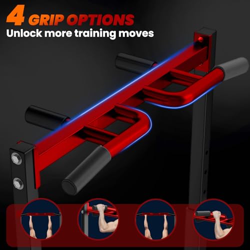 Power Tower Pull Up Dip Station Foldable Adjustable Home Gym Z306594