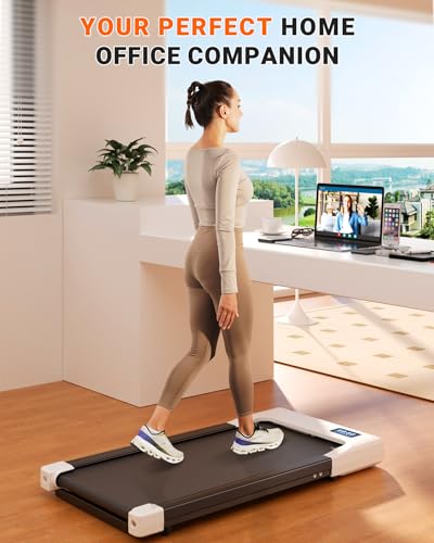 SupeRun Walking Pad, Under Desk Treadmill with Remote Control, 2.5 HP Y8357