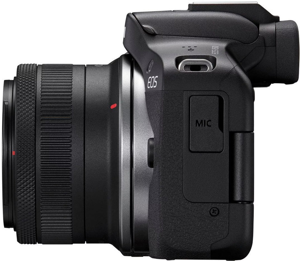Canon EOS R50 4K Mirrorless Camera with RF-S 18-45mm Lens and Accessories H37459