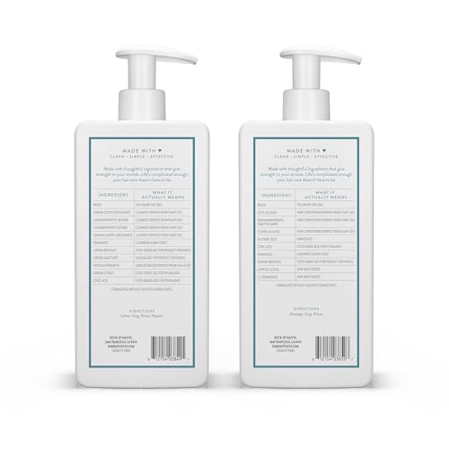 Native Shampoo and Conditioner, Sulfate & Dye Free, Almond & Shea Butter, 16.5 fl oz each (2 pack) B27204