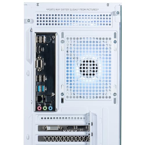 ViprTech Stryker 4.0 Liquid-Cooled Gaming PC, AMD Ryzen 7, RTX 4060, 32GB RAM, 1TB SSD, White N414