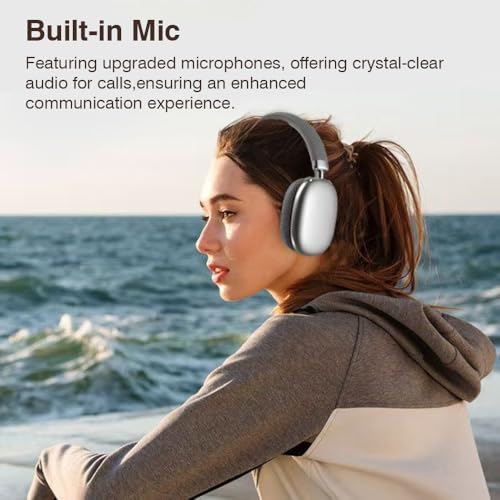 Wireless Over Ear Headphones Noise Canceling Bluetooth with Microphone Q11292