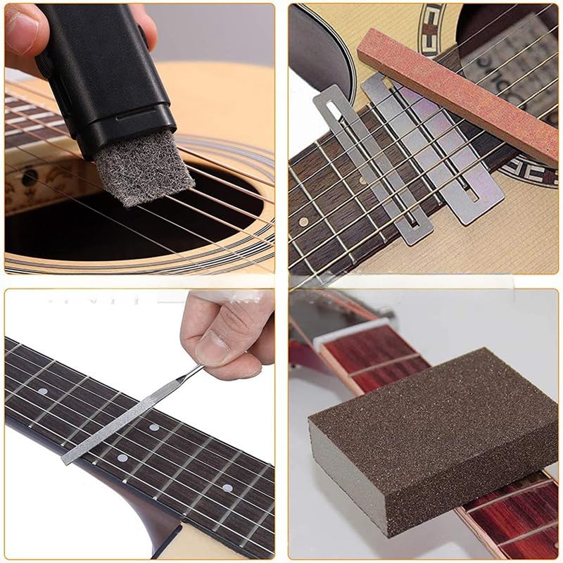 79-Piece Guitar Repair & Maintenance Kit for Acoustic, Electric, Bass & Ukulele X303