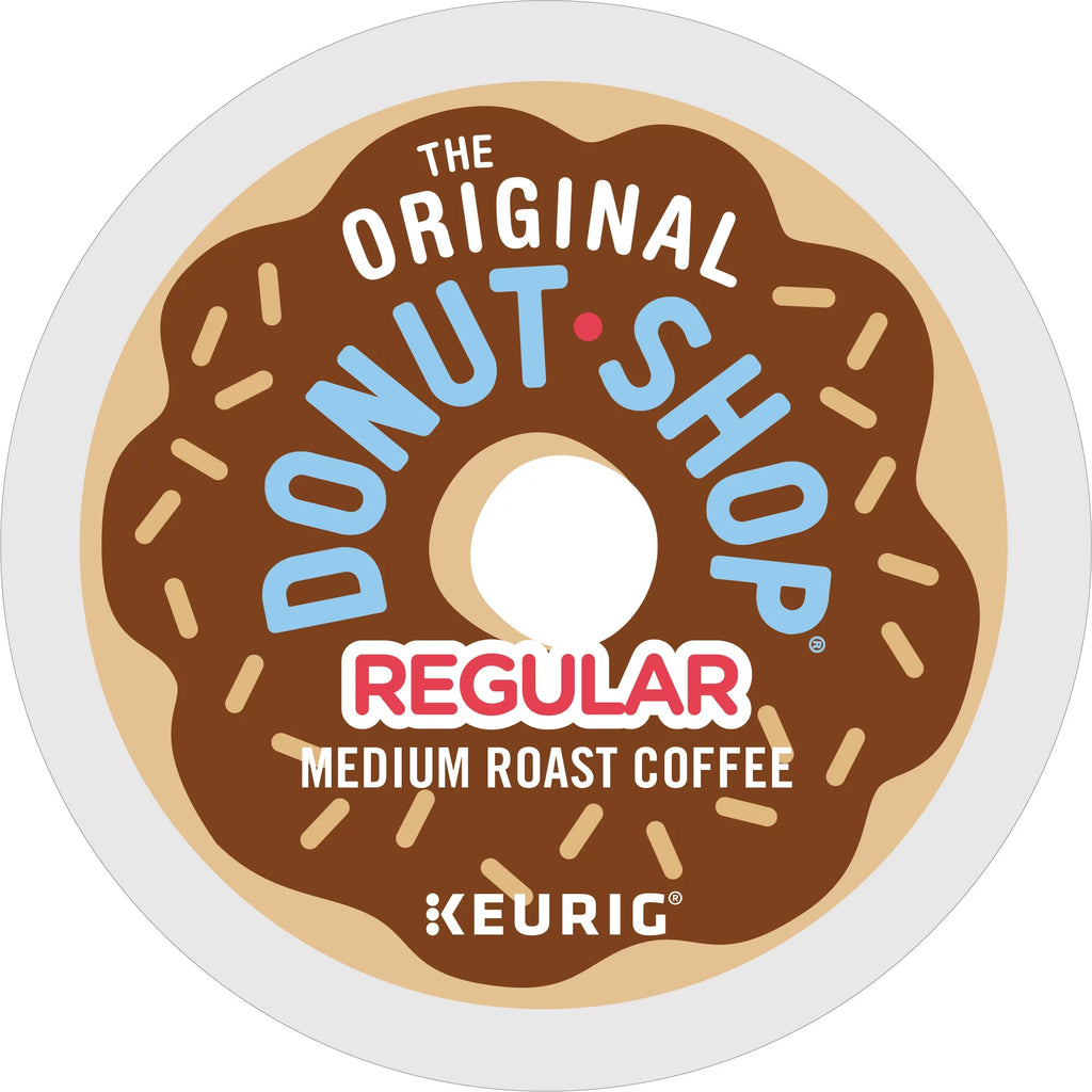 The Original Donut Shop Regular K-Cup Pods, Medium Roast Coffee, 48 Count F4187