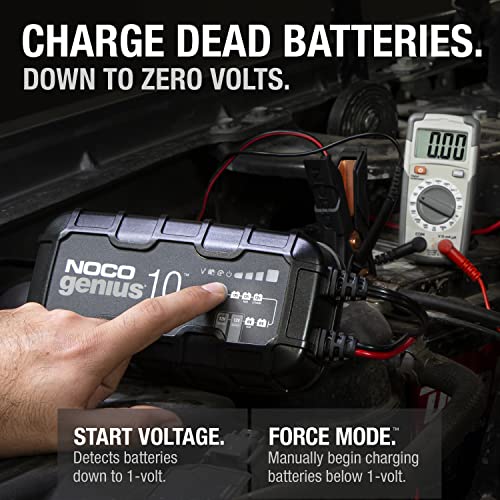 NOCO GENIUS10 Smart Battery Charger 10A 6V/12V for Lead-Acid & Lithium R98099