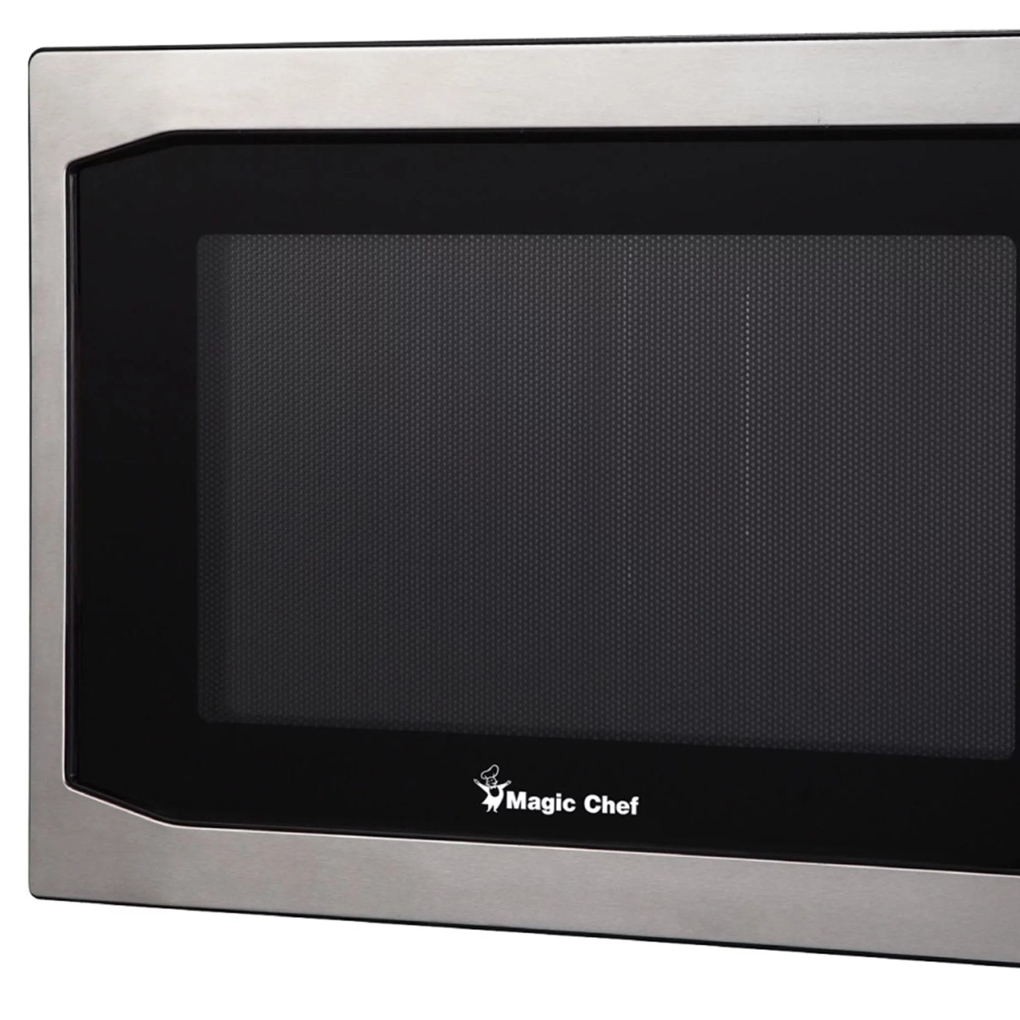 Magic Chef 1.6 Cu. Ft. Digital Countertop Microwave, Stainless Steel B4156