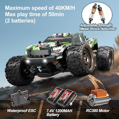 RC Car 1:18 All Terrain 4WD Off-Road Truck for Adults & Boys B8049