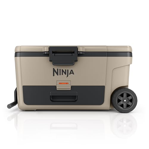 Ninja FrostVault 45QT Cooler with Wheels, Lakeshore Blue M1144
