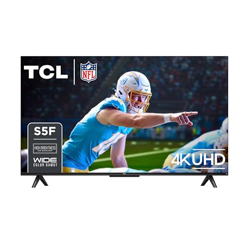 TCL 55-Inch Class S5 UHD 4K LED Smart TV with Fire TV, Dolby Vision, Alexa Built-in Q371022