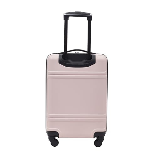 Travelers Club Skyline Spinner Luggage, Gray, 22-Inch Carry-On L8594