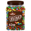 M&M's Milk Chocolate Candy, 62 oz Jar