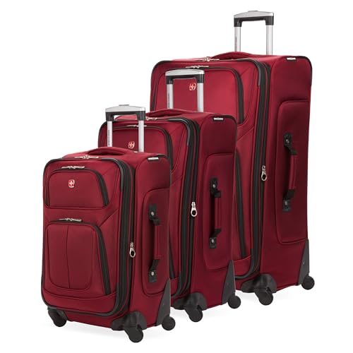 SwissGear Sion Softside Expandable Roller Luggage 3 Piece Set N784870