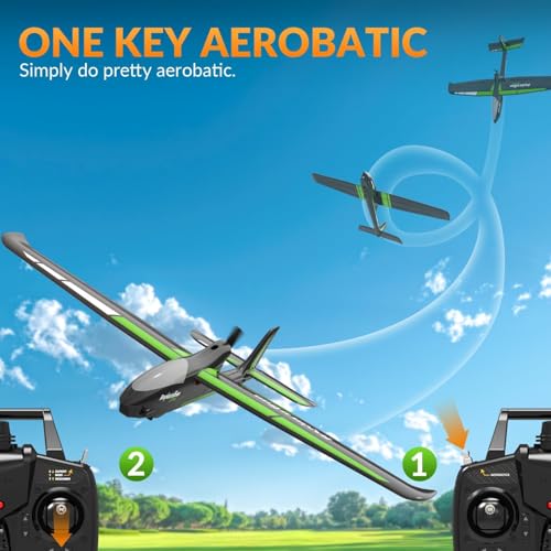VOLANTEXRC Ranger600 Stunt RC Plane, 4CH Remote Control Glider, 6-Axis Gyro, RTF T721331