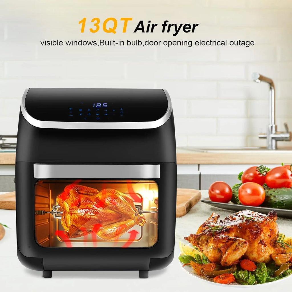 PRIJESSE 13QT Digital Air Fryer 1800W 10 in 1 Q290