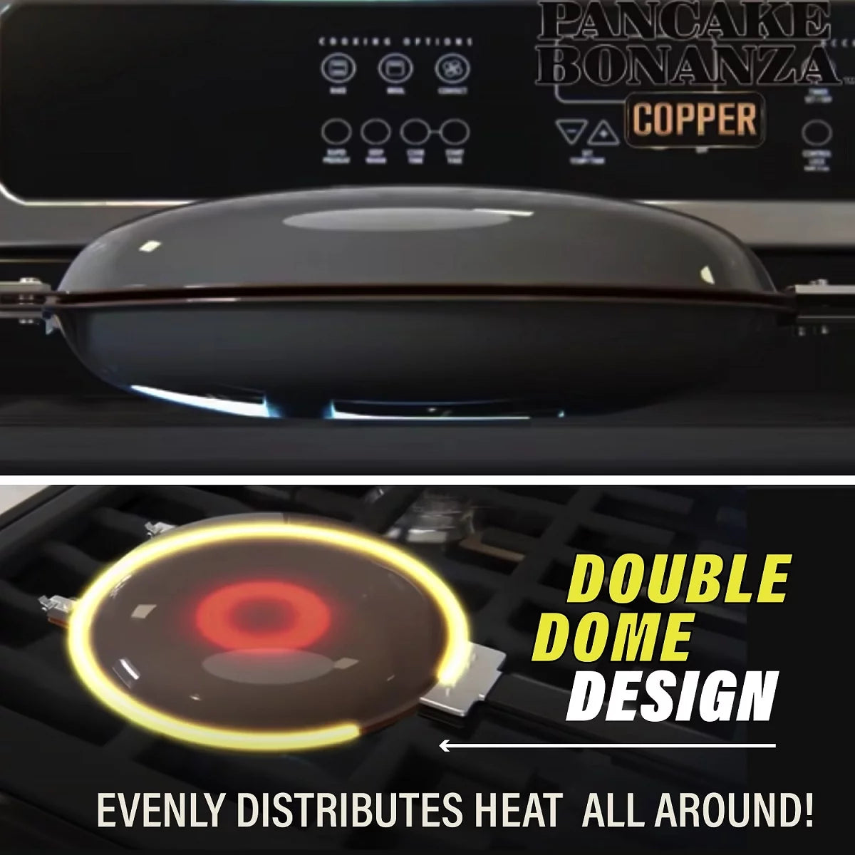 Gotham Steel Nonstick Double Pancake Pan X564543