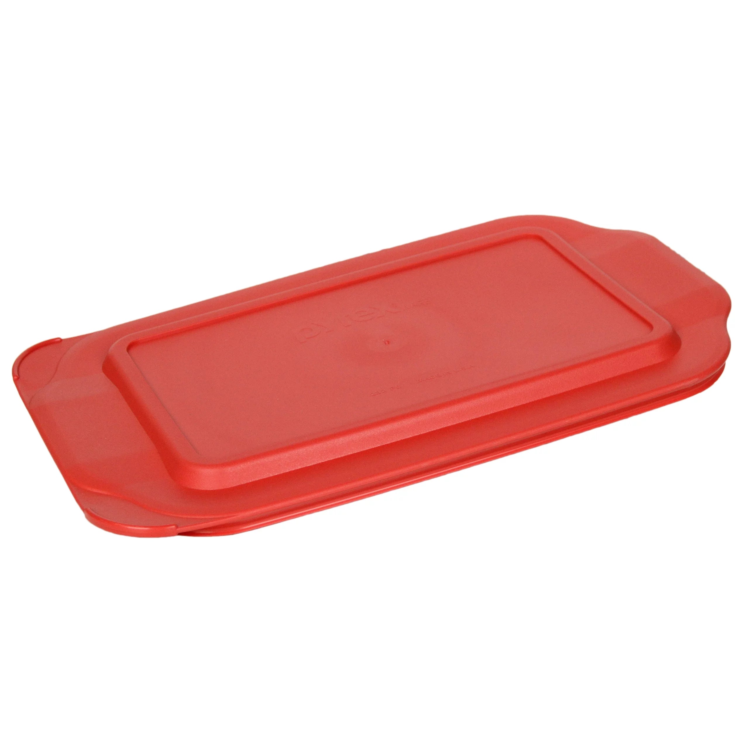 Pyrex Replacement Lids Red Plastic Covers for Baking Dishes R8522