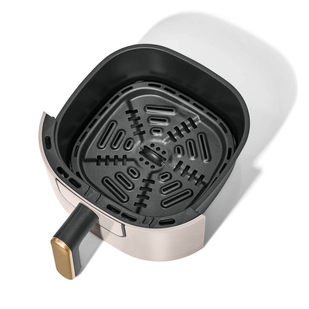 Beautiful 3 Qt Air Fryer with TurboCrisp Technology, Porcini Taupe by Drew Barrymore C9150
