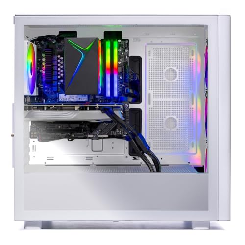 Skytech Gaming Azure 3 Desktop PC, Ryzen 7 7700, RTX 5060, 32GB RAM, 1TB SSD H1098