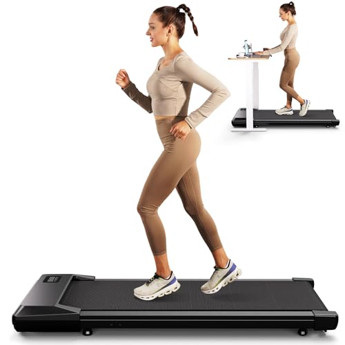 SupeRun Walking Pad, Under Desk Treadmill with Remote Control, 2.5 HP Y8357