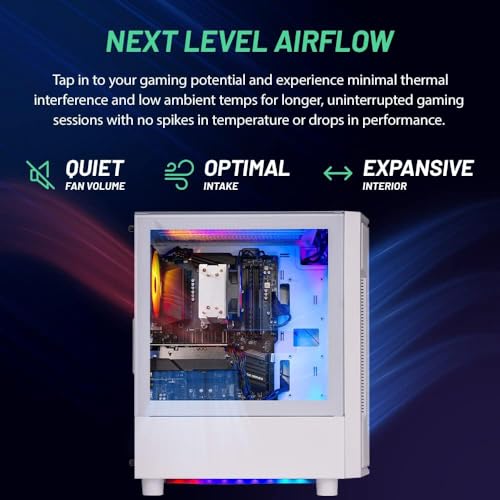 Skytech Archangel Gaming PC Desktop, Intel i5 13400F, RTX 4060, 2TB SSD, 32GB RAM Y141