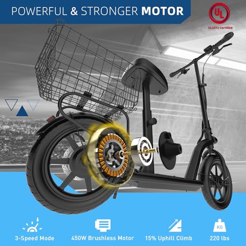 Hiboy MAX Pro Electric Scooter, 22 MPH, 650W Motor, 11" Tires Z64117