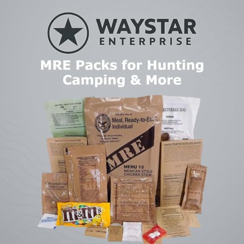 MRE Meals Ready to Eat A & B Case Bundle 2 x 12 Packs Emergency Survival Food L652