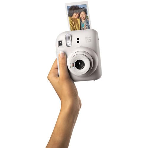 Fujifilm Instax Mini 12 Instant Camera Pastel Blue with 40 Sheets Film Bundle R3418