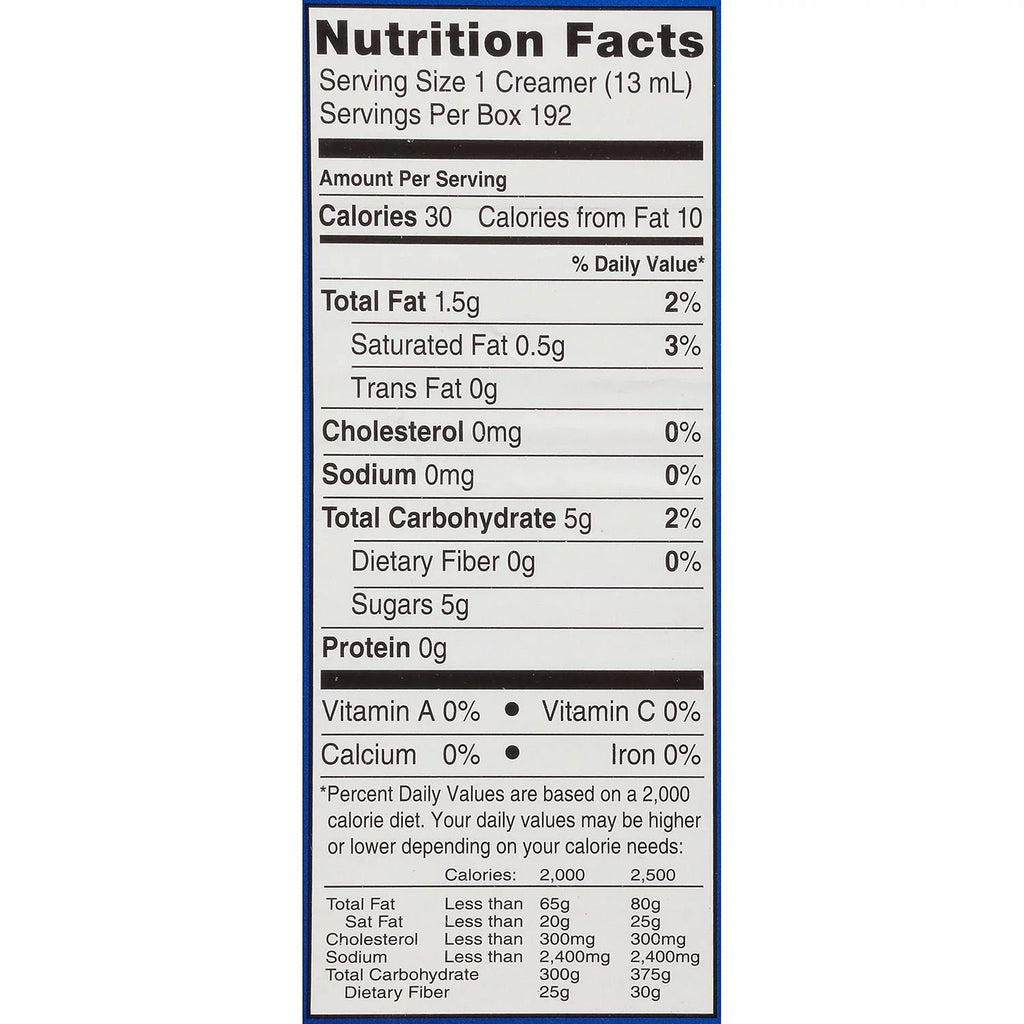 International Delight French Vanilla Creamer Liquid 192 Ct P11474