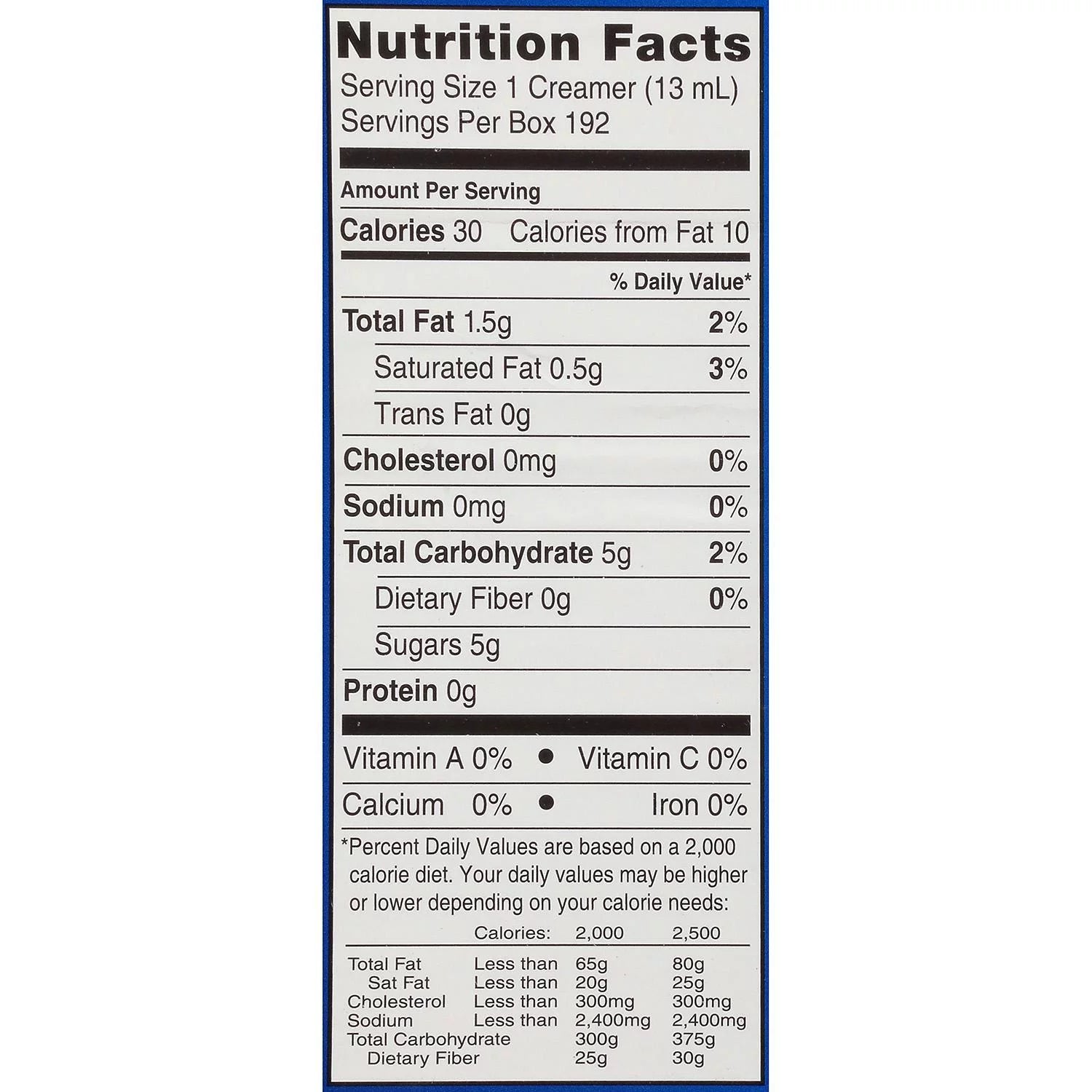 International Delight French Vanilla Creamer Liquid 192 Ct P11474