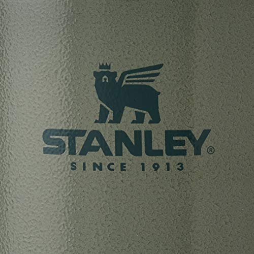 Stanley Classic Stay-Hot French Press Coffee Maker 48 oz, Insulated Stainless Steel, Hammertone Green L5297