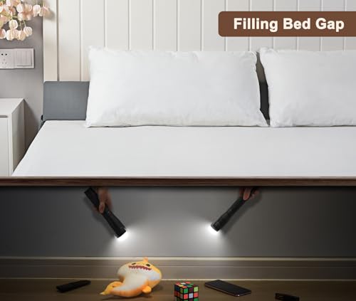 Vekkia King Bed Wedge Pillow for Headboard Mattress Gap Filler, Blue 76"x10"x6" C139495