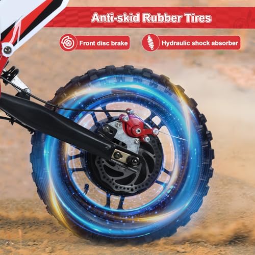 Electric Dirt Bike 36V 500W Off Road Mini Motocross for Teens Adults E684485