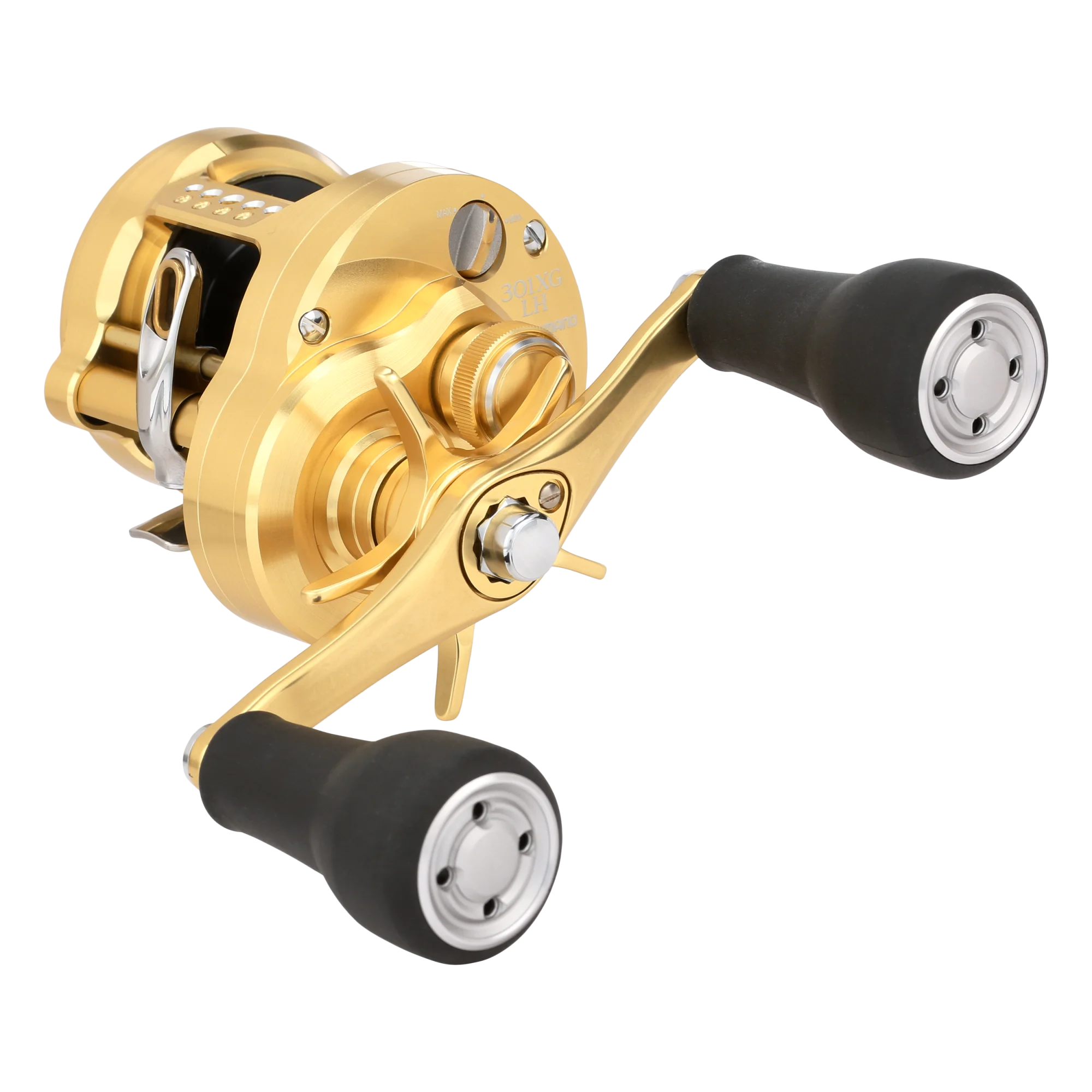 Shimano Fishing CALCUTTA CONQUEST MD301XG LH B Round Reels [CTCNQMD301XGLHB]
