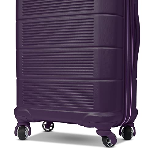 American Tourister Stratum 2.0 Expandable Hardside Carry-on Luggage, Purple Haze R94654