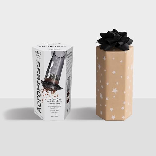 AeroPress Original Coffee Press – 3-in-1 Portable Coffee Maker for Travel S81656