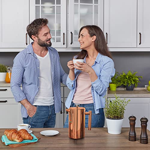 Mixpresso Stainless Steel French Press Coffee Maker 27 Oz T829384