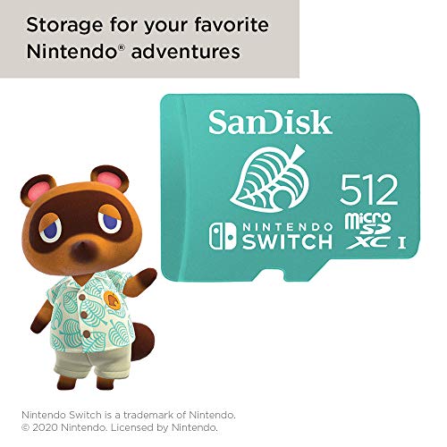 SanDisk 1TB microSD-Card for Nintendo-Switch, OLED, and Lite L16709